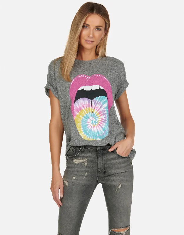 Fast Fashion Favorites Capri Tie Dye Tongue