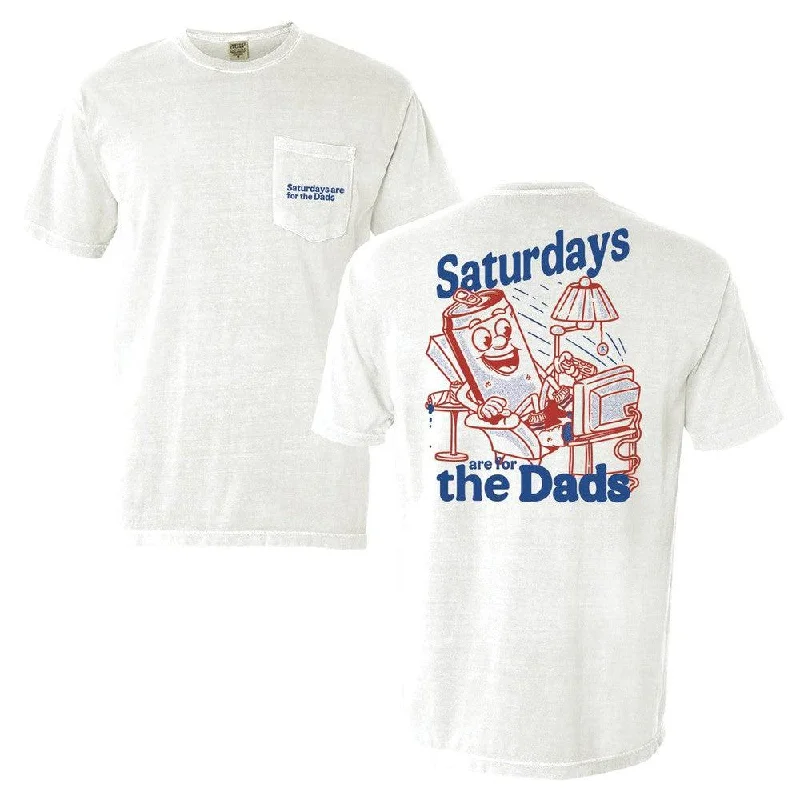 Women's Clothing For Holiday Travel Saturdays Are For The Dads Couch Tee