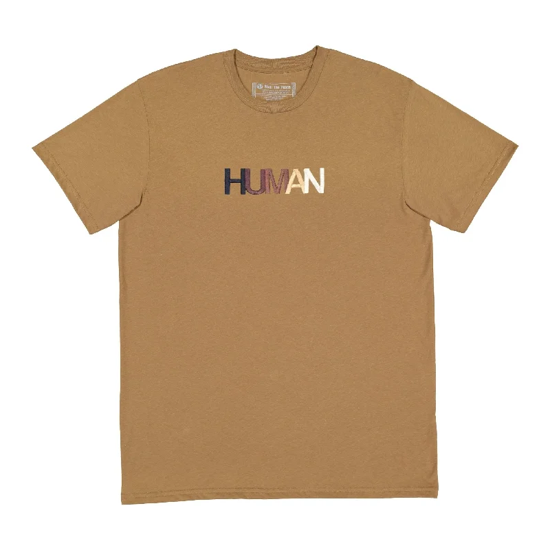 Classic Chic Deals Human Embroidered Tee