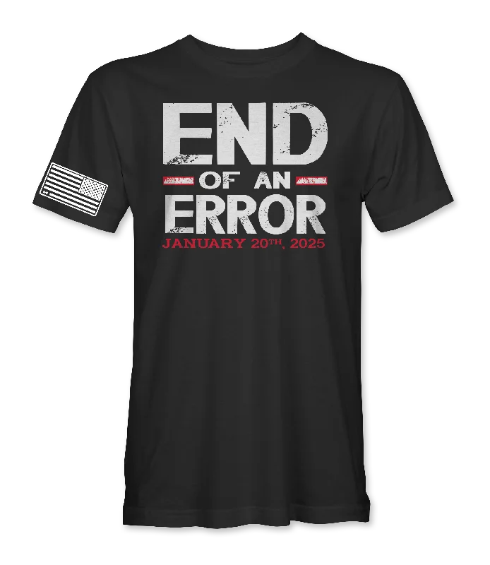 Women's Clothing For Holiday Travel End Of An Error T-Shirt