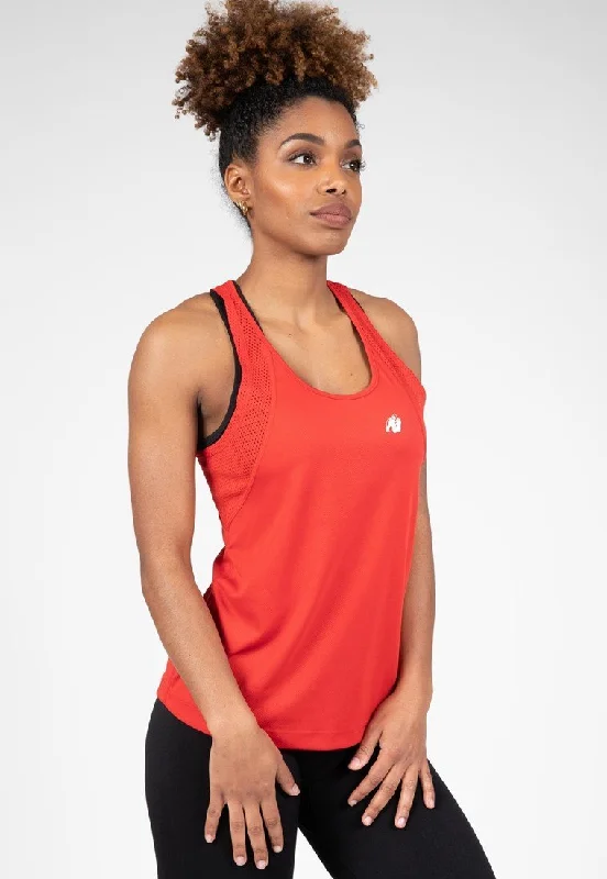 Stylish Women's Garments Gorilla Wear Seattle Tank Top - Red