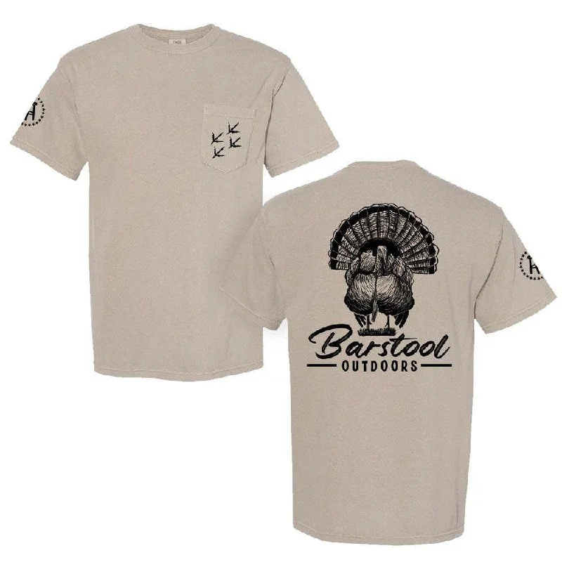 Women's Active Clothing Barstool Outdoors Turkey Pocket Tee