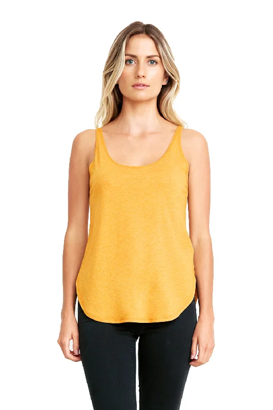 New Styles Just In Next Level Womens Festival Tank Top - Antique Gold