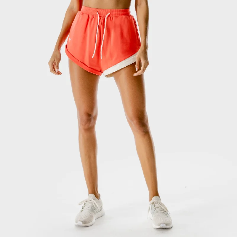 Women's Outfit LAB Shorts - Hot Coral