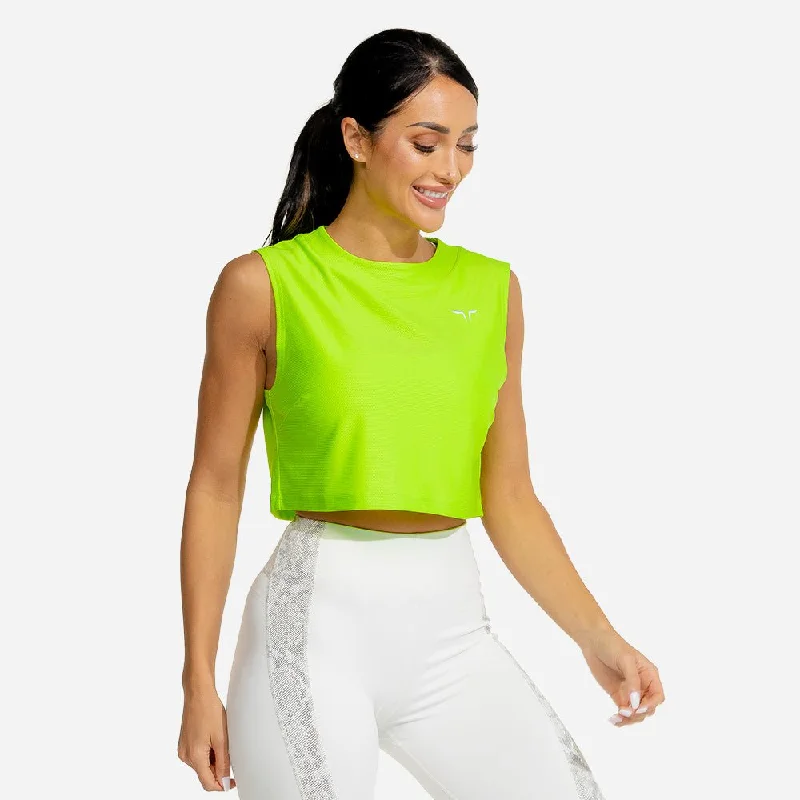 Women's Evening Apparel Limitless Crop Top - Neon