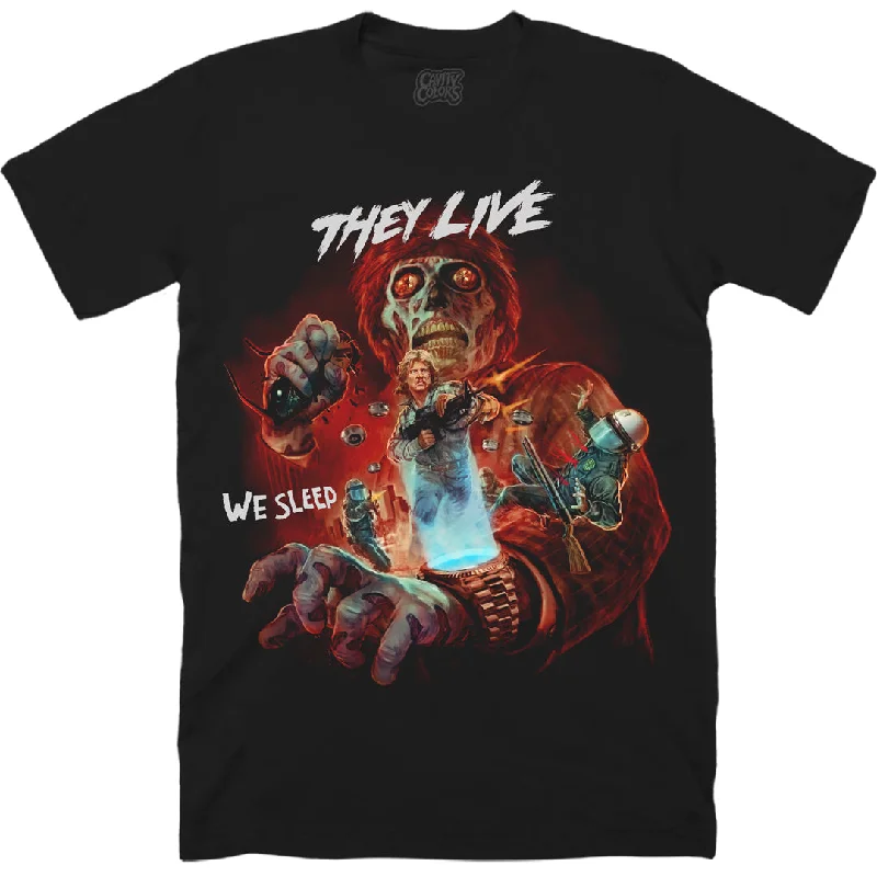 Essentials On Sale THEY LIVE: WE SLEEP - T-SHIRT