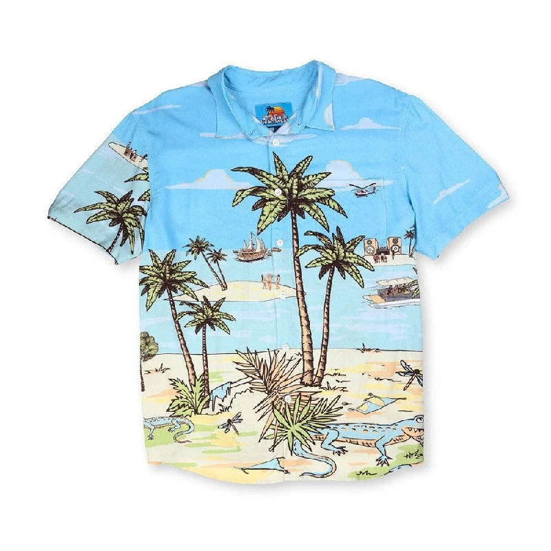 Unbeatable Prices Balls Beachwear Party Island Button Up