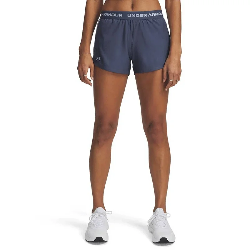 Flirty Fashion Discounts Under Armour Play Up Shorts - Womens - Downpour Grey/Harbor Blue