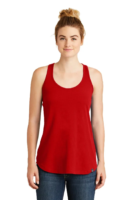 Hot Items New Era Womens Heritage Tank Top - Scarlet Red - Closeout