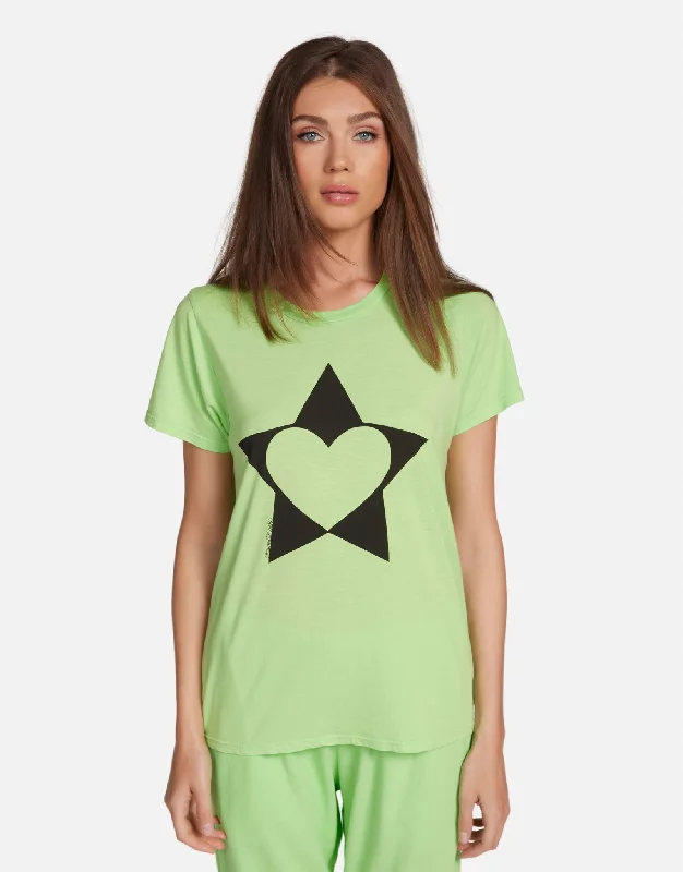 Women's Seasonal Garments Wolf Love Star