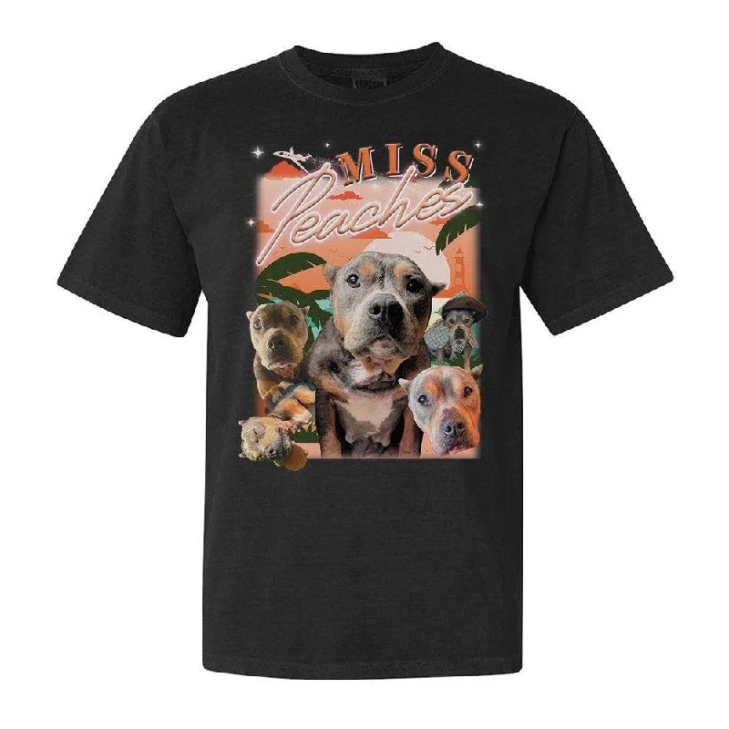 Women's Evening Wear Attire Miss Peaches Faces Tee