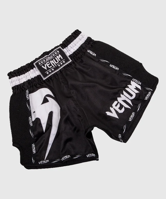 Break Fashion Norms Venum Giant Muay Thai Shorts - Black/White