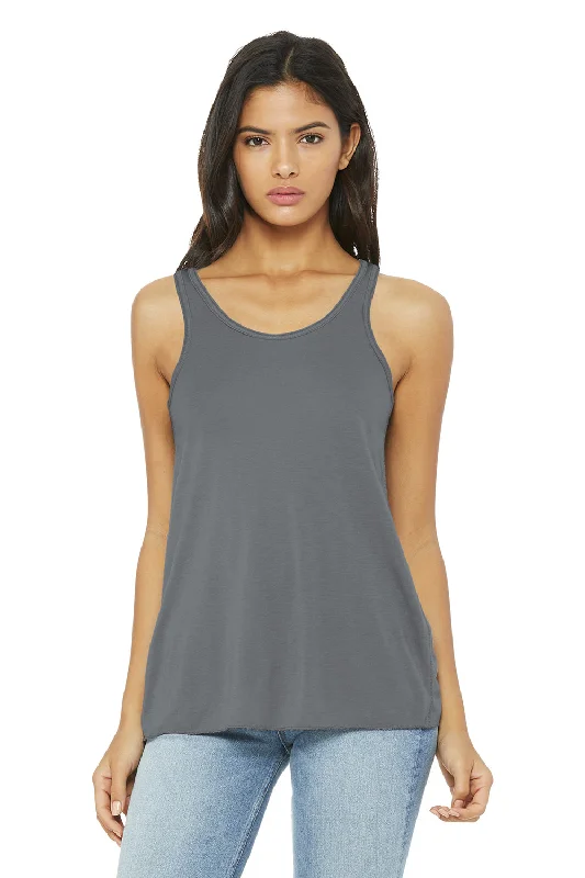 Casual Chic Deals Bella + Canvas Womens Flowy Tank Top - Storm Grey - Closeout