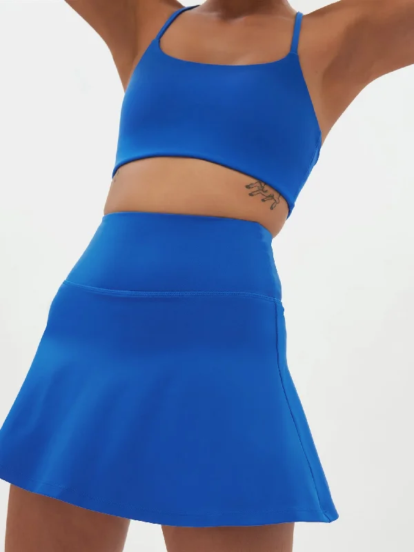 Must Haves Girlfriend Collective Float Flounce Skort - Ultramarine