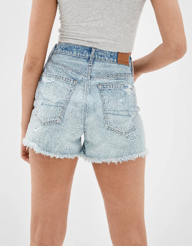 Chic And Trendy AE Denim Highest Waist '90s Boyfriend Short