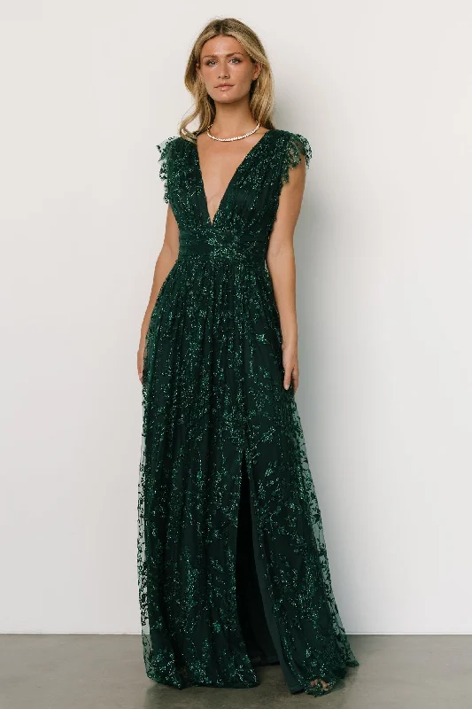 Sale Event, Prices Rock Arlene Shimmer Gown | Emerald