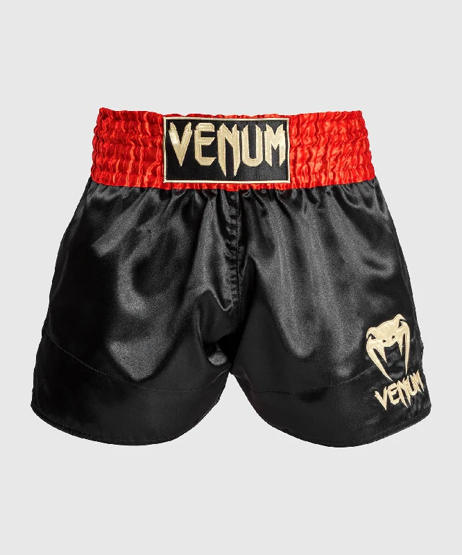 Hot Deals Venum Classic Muay Thaï Short Red/Black/Gold