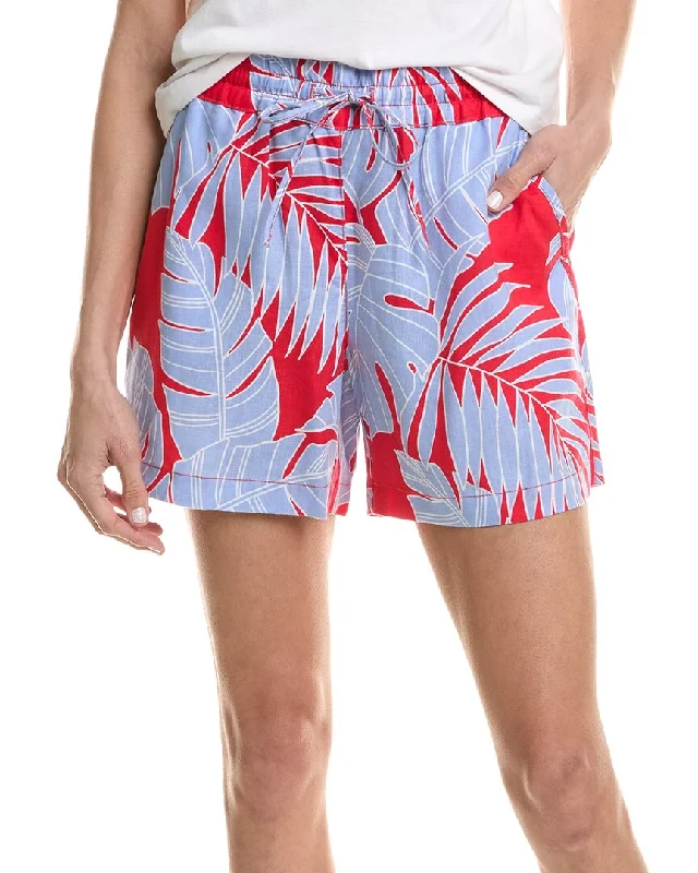 Women's Travel Apparel Tommy Bahama Peninsula Palms High-Rise Linen Easy Short