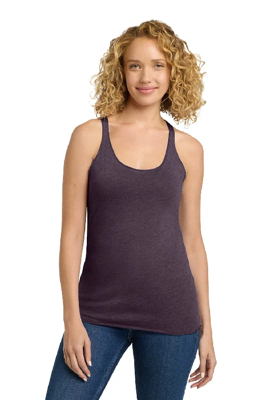 Fashionable Women's Clothes Next Level Womens Tank Top - Vintage Purple