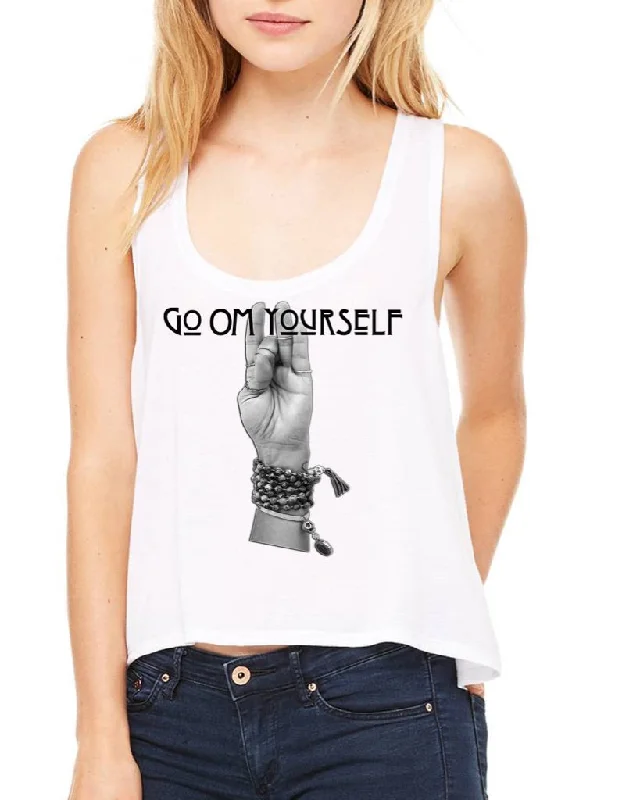 New Arrivals Mudra Mantra - Yoga Tank Top - Go OM Yourself