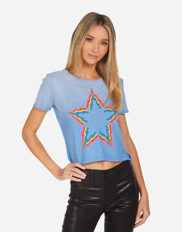 Women's Urban Clothing Adeline Rainbow Lightning Star