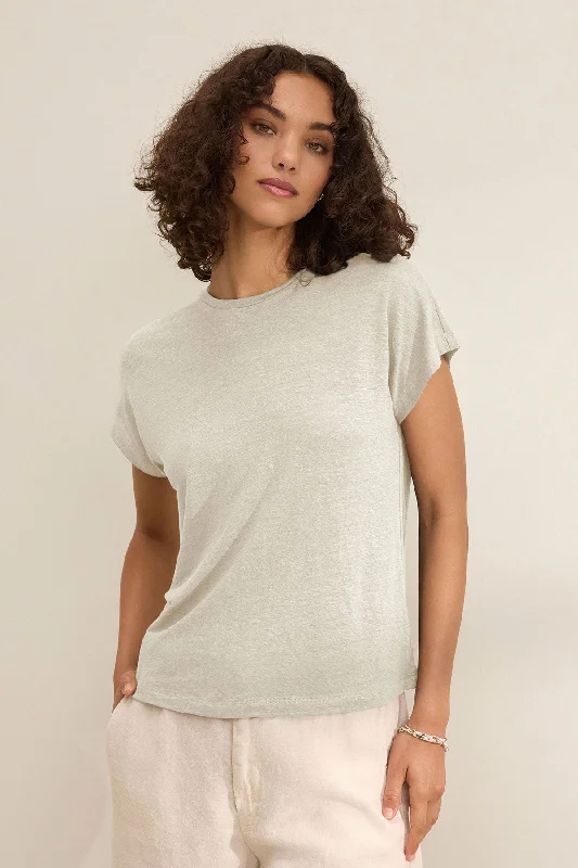 Buy More, Save More JASMINE LINEN KNIT TEE