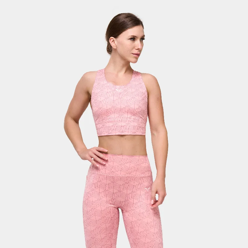 Women's Workout Clothing Essential Brami - Mauvelous Print