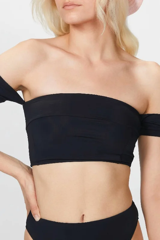 Season Offer Jolene Top In Black