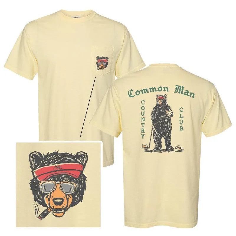 Women's Clothing And Garments Sets Common Man Country Club Pocket Tee