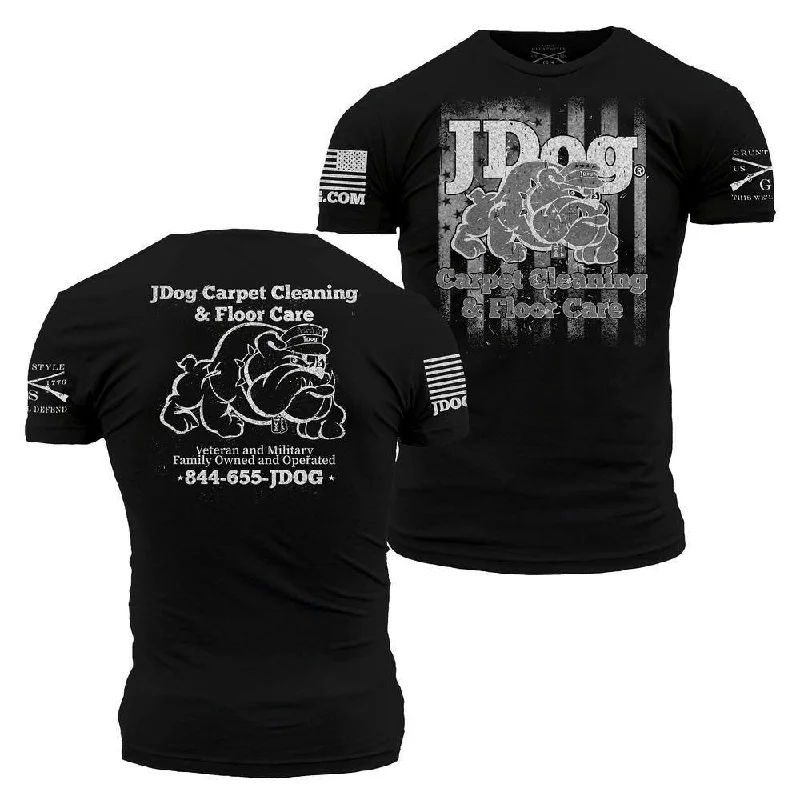 Exclusive Fashion Deals JDog Carpet Cleaning & Floor Care T-Shirt - Black