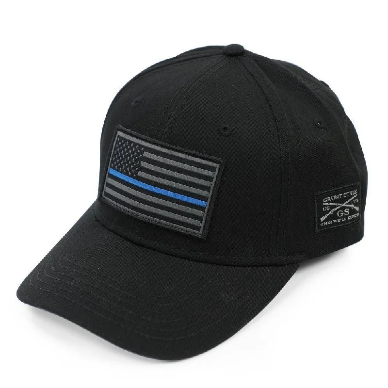 Chic Clothing For Women Blue Line Flag Hat