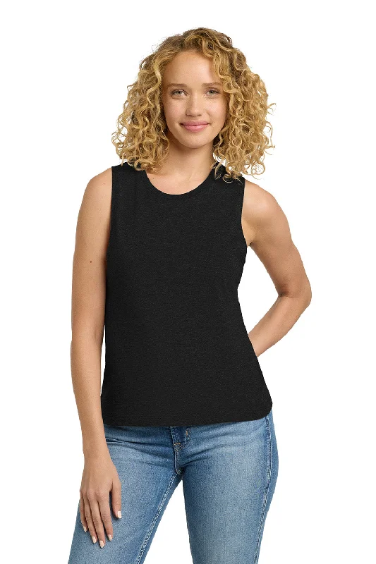 Women's Resort Apparel Next Level Womens Festival Muscle Tank Top - Black