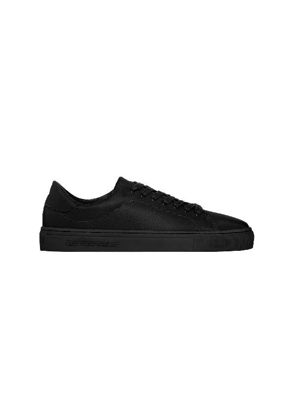 Chic Clothes For Women Recycled Nylon Sneakers—black