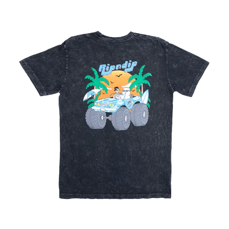 Catch Every Fashion Trend Nerm Cruiser Tee (Black Mineral Wash)