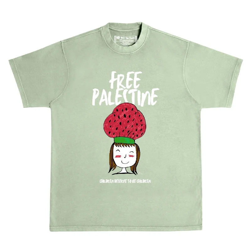 Laid-Back Fashion Offers Children Of Gaza Heavyweight Tee (Renad X WTP)