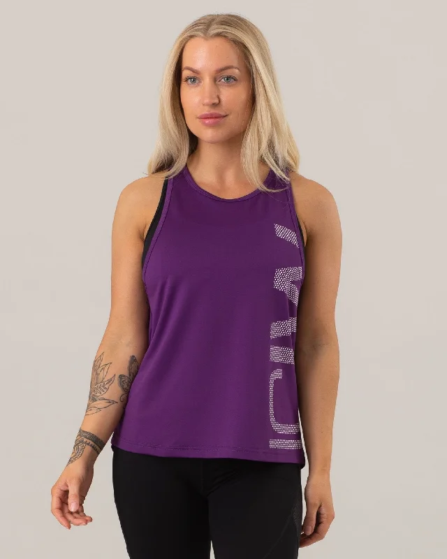 Modern Fashion Sale ICIW Loose Cut Tank Top - Purple