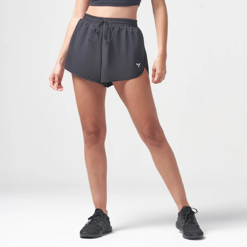 Women's Elegant Clothing Sets Essential Running Shorts - Black