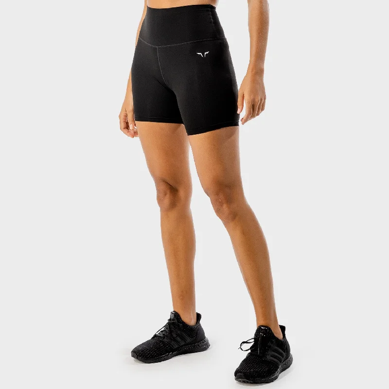 Women's Elegant Evening Attire Core Agile Shorts - Onyx