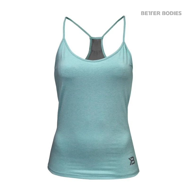 Women's Casual Apparel For Weekends Better Bodies Performance Top - Light Aqua