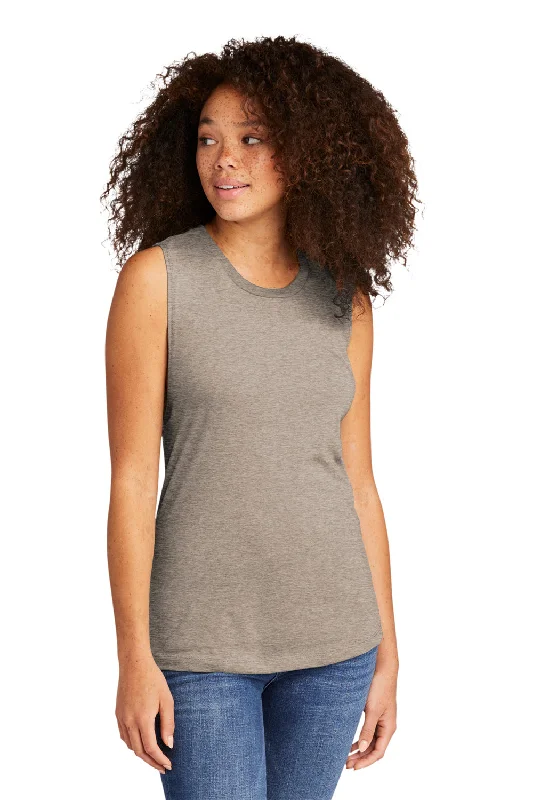 Women's Transitional Garments Next Level Womens Festival Muscle Tank Top - Silver Grey - Closeout