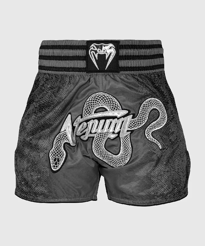 Fashionable Women's Clothes Venum Amazonia Women’s Muay Thai Shorts - Dark Grey