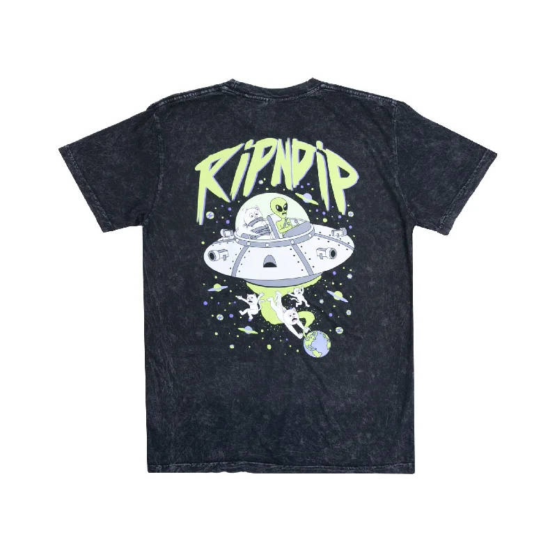 Stupidly Low Prices Abduction Tee (Black Mineral Wash)