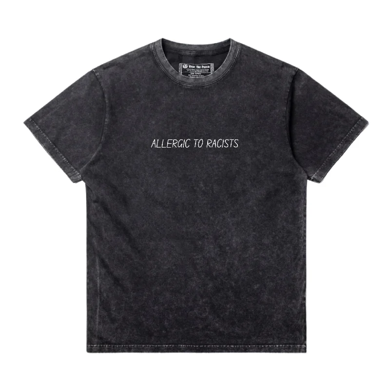 Chic & Modern Sales Allergic To Racists Tee