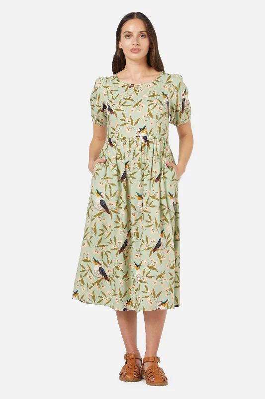 Women's Office Clothing Kookaburra Midi Dress