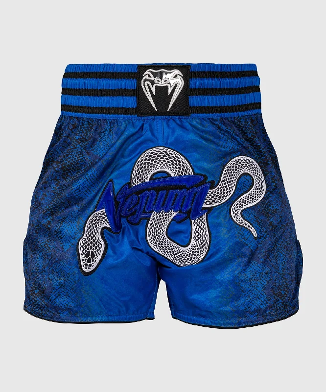 Women's Sporty Chic Clothes Venum Amazonia Women’s Muay Thai Shorts - Ultramarine Blue