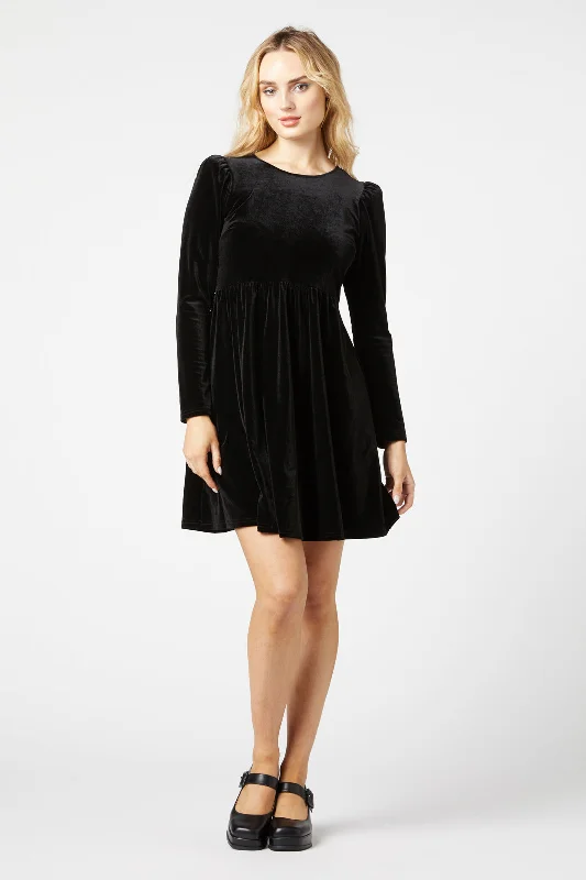 Edgy Fashion Deals Cordelia Velvet Dress