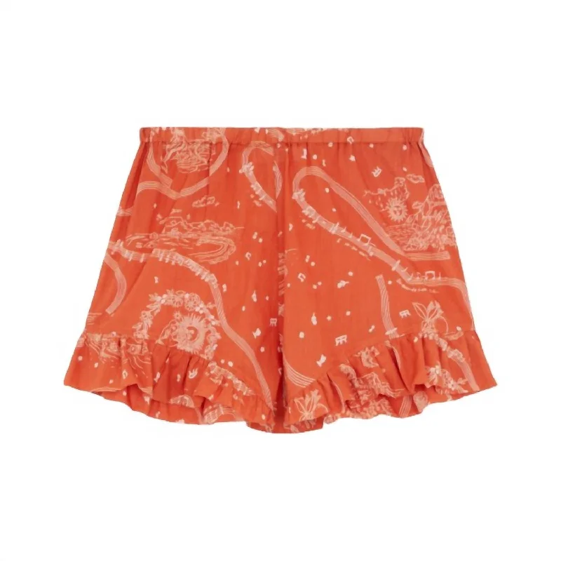 Vintage-Inspired Garments Women's Rod Short In Terre