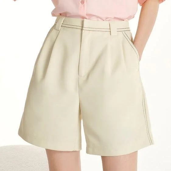 Women's Date Night Outfit Summer Chic High Waist Wide Leg Shorts for Women