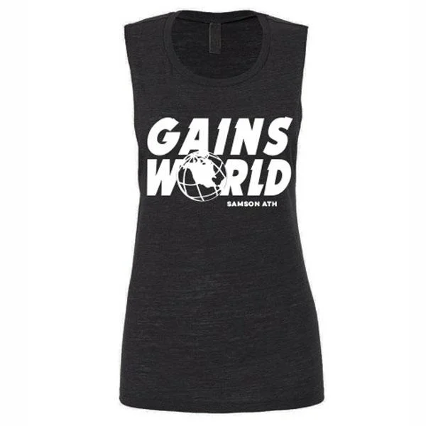 Special Offers, Don't Miss Samson Athletics Gains World - Ladies Tank