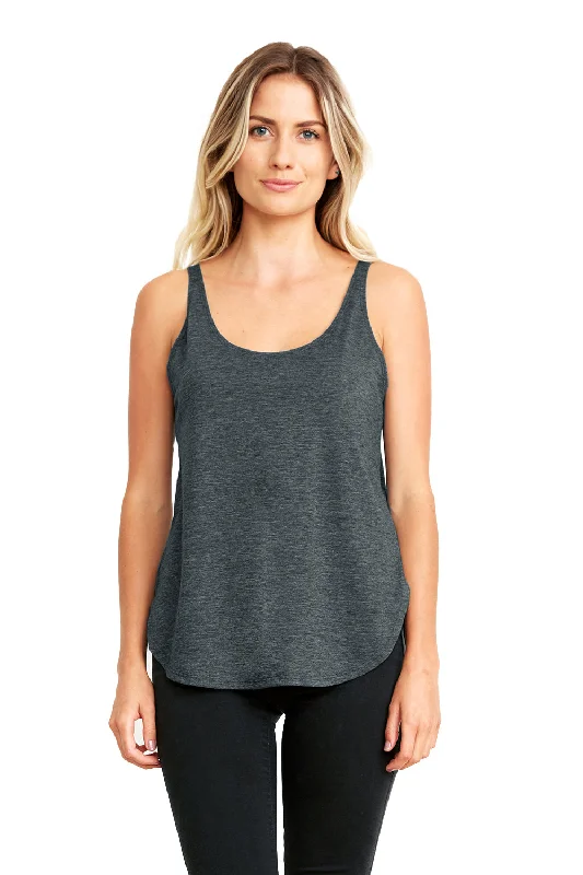 Massive Savings Next Level Womens Festival Tank Top - Antique Denim Blue